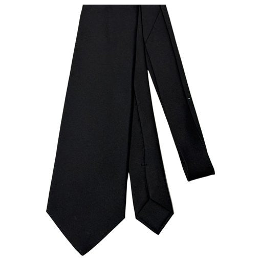 Hermès – Cravatta in seta nera