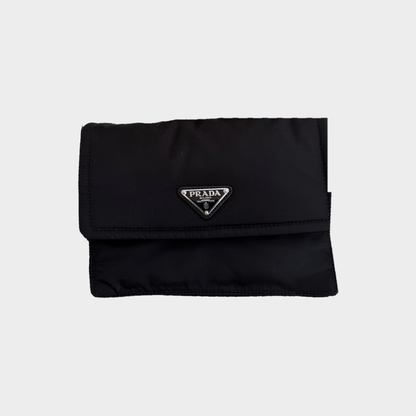 Prada Traveller Small – Borsa a tracolla in Re-Nylon nero