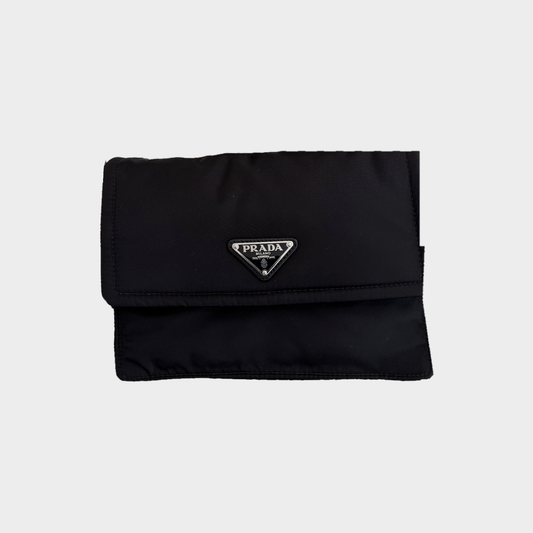 Prada Traveller Small – Borsa a tracolla in Re-Nylon nero