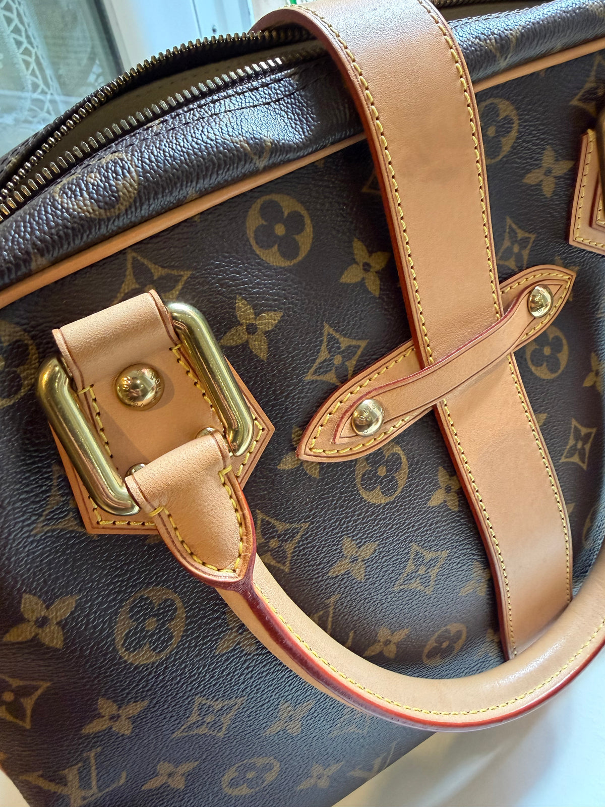 Louis Vuitton Manhattan GM – Borsa in tela Monogram