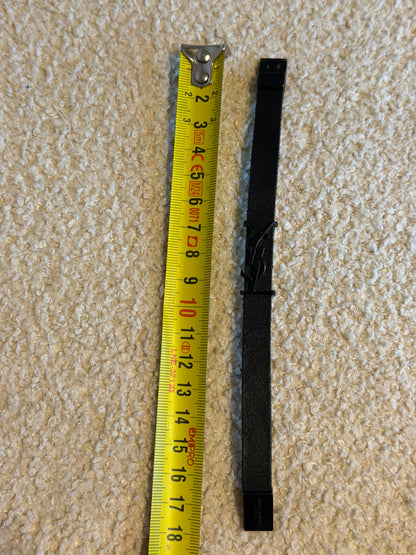 Saint Laurent – Bracciale in pelle nera