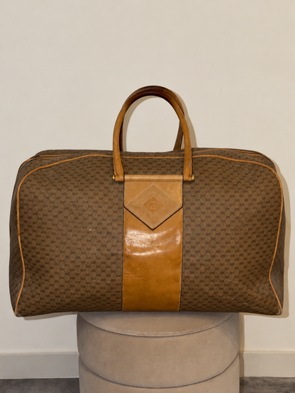 Gucci vintage – Borsone da viaggio Micro GG
