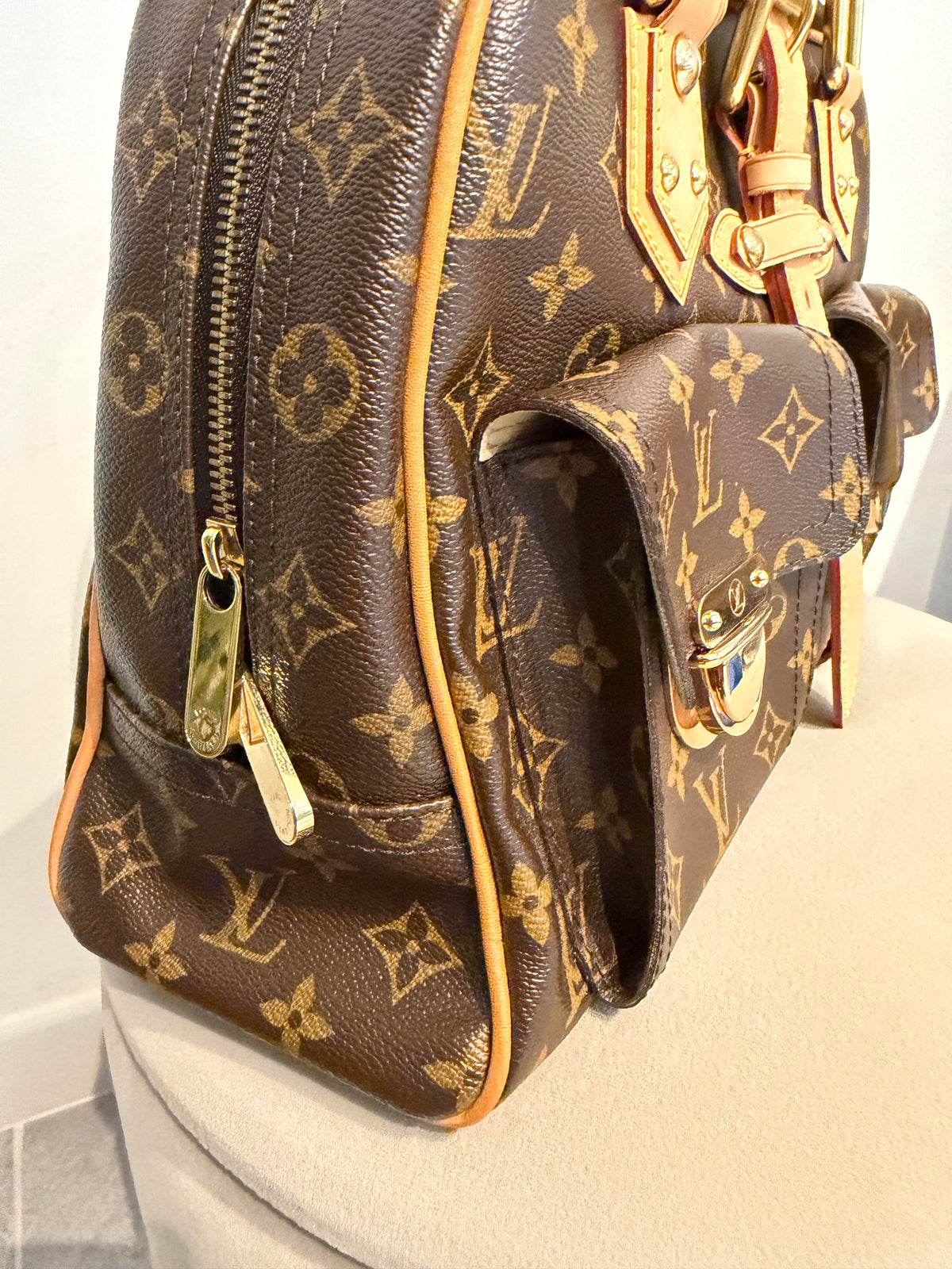 Louis Vuitton Manhattan GM – Borsa in tela Monogram