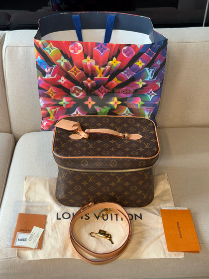 Louis Vuitton Nice – Beauty case in tela Monogram