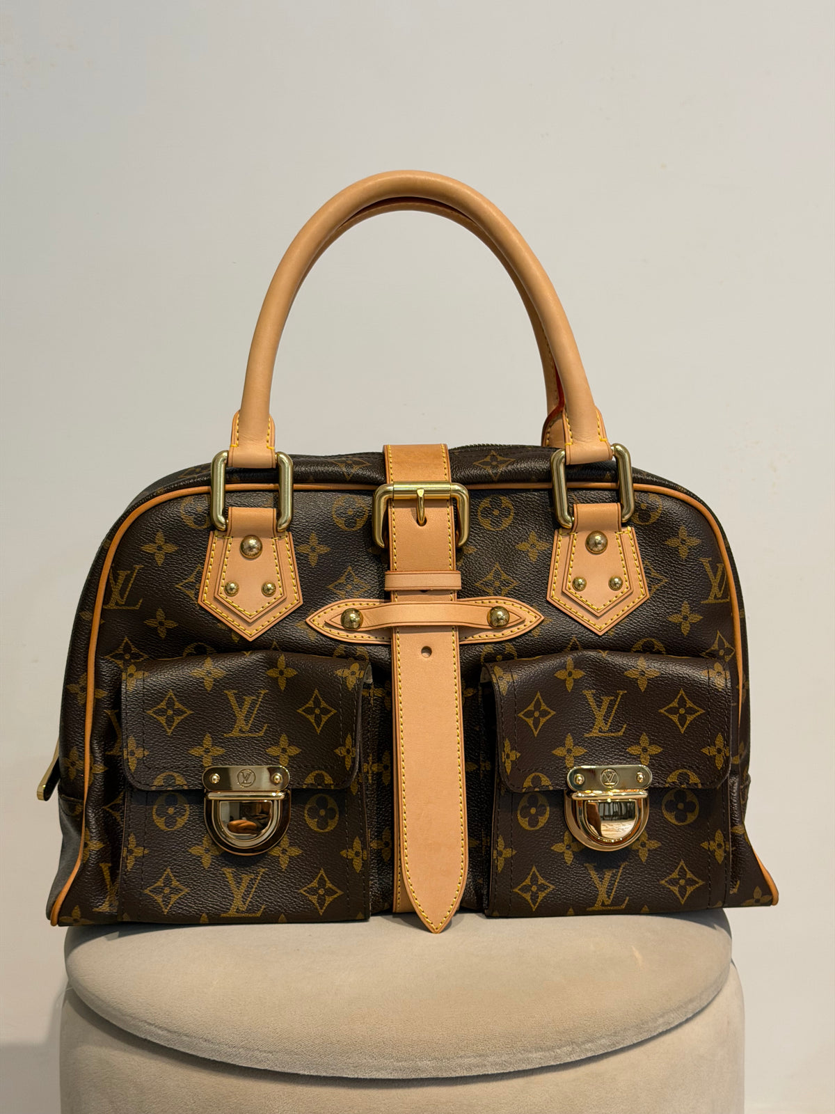 Louis Vuitton Manhattan GM – Borsa in tela Monogram