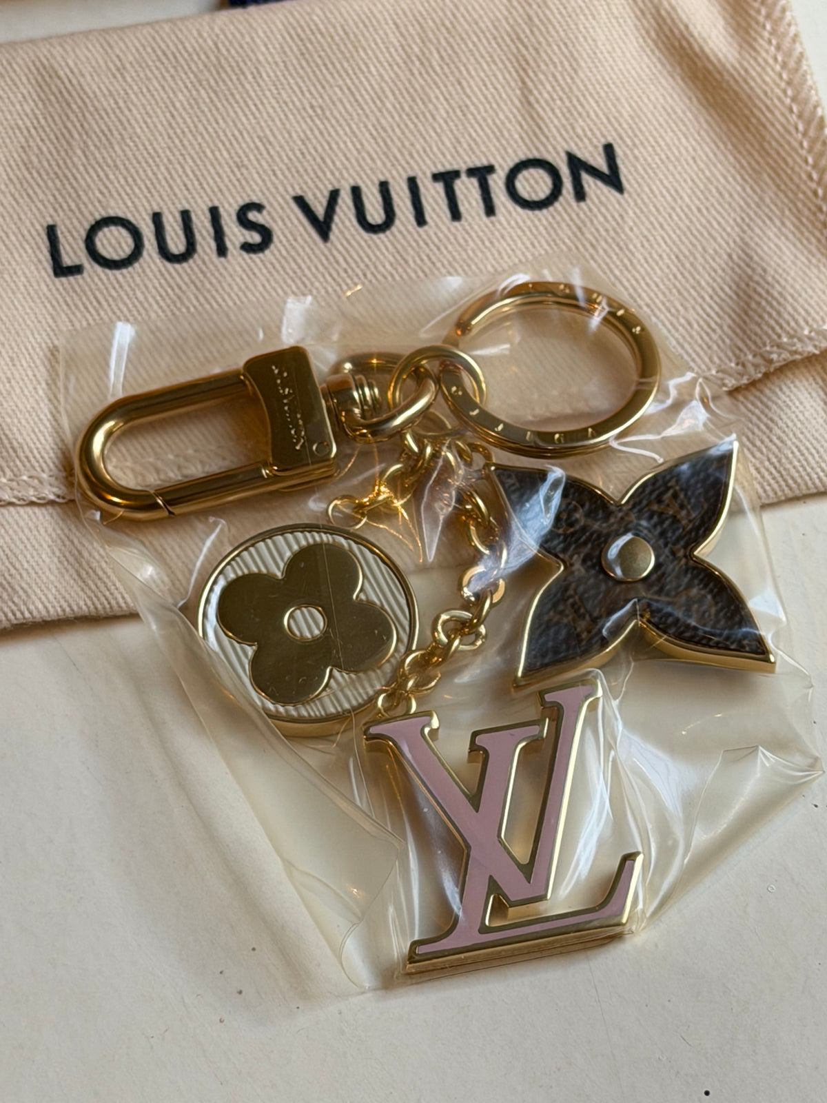 Louis Vuitton Blooming – Portachiavi e charm da borsa