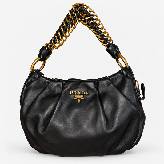 Prada - Borsa donna in pelle nera