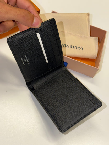 Louis Vuitton Multiple – Portafoglio in pelle Epi nera
