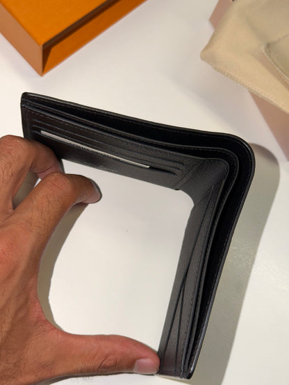 Louis Vuitton Multiple – Portafoglio in pelle Epi nera