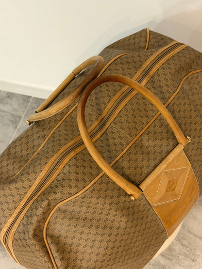 Gucci vintage – Borsone da viaggio Micro GG