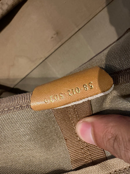 Gucci vintage – Borsone da viaggio Micro GG