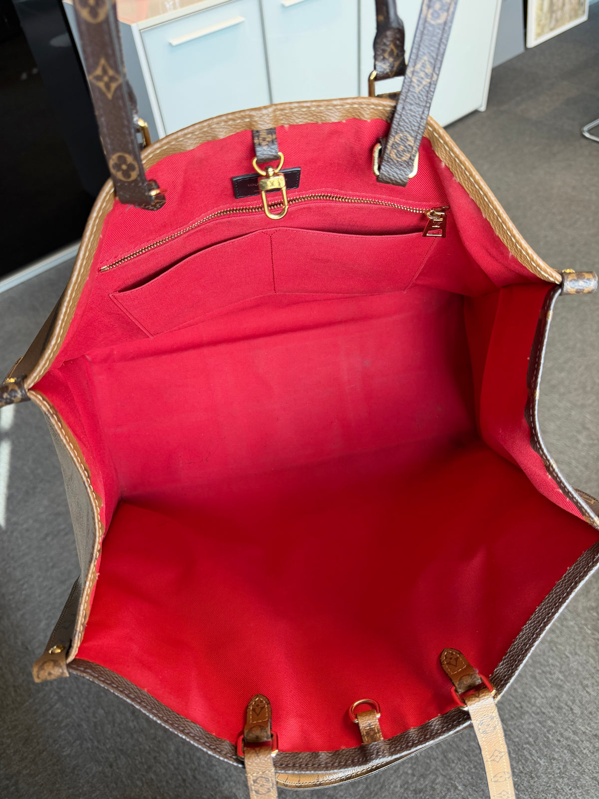 Louis Vuitton OnTheGo GM – Borsa Monogram Reverse