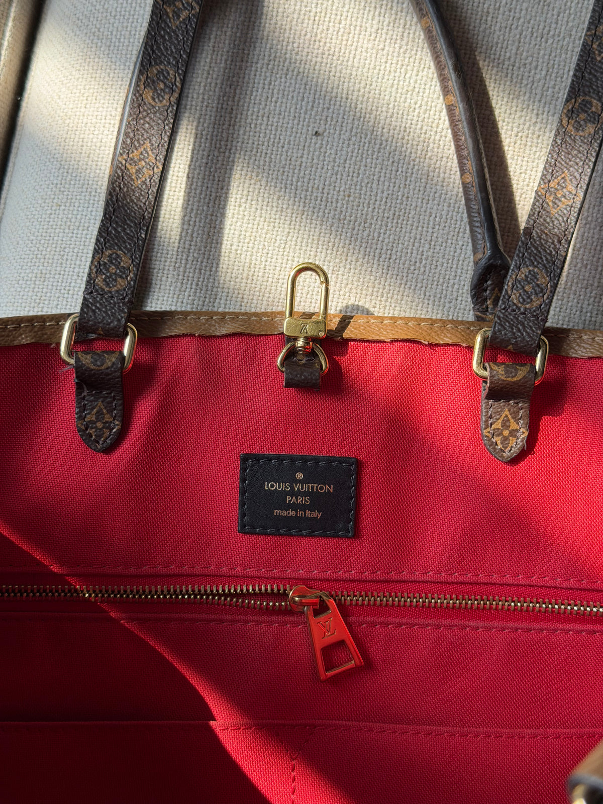 Louis Vuitton OnTheGo GM – Borsa Monogram Reverse