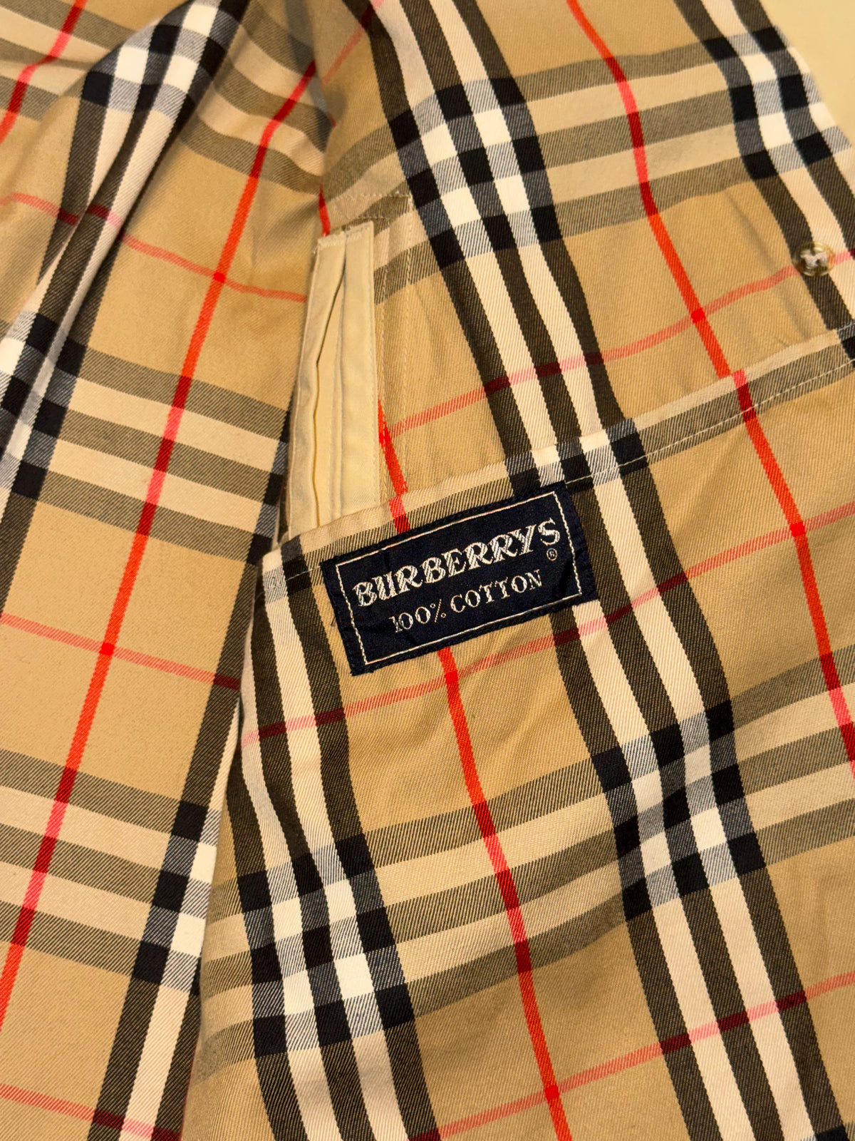 Burberry vintage – Trench doppiopetto beige