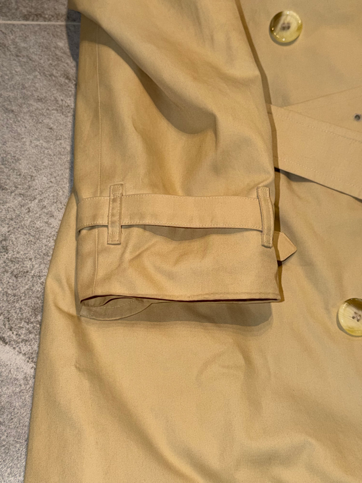Burberry vintage – Trench doppiopetto beige