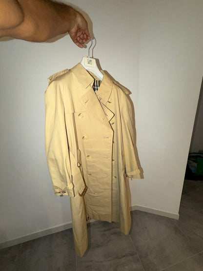 Burberry vintage – Trench doppiopetto beige
