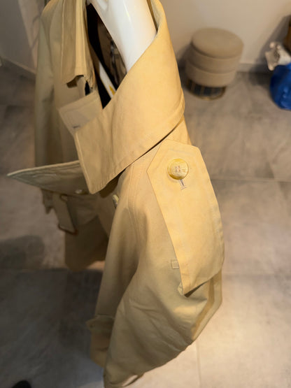Burberry vintage – Trench doppiopetto beige
