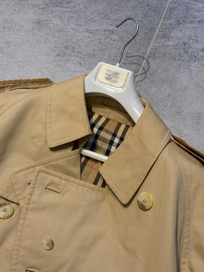 Burberry vintage – Trench doppiopetto beige