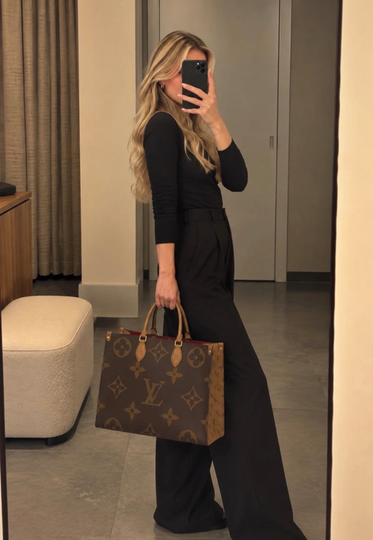 Louis Vuitton OnTheGo GM – Borsa Monogram Reverse