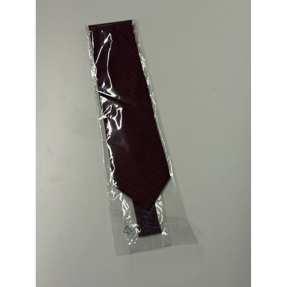 Hermès – Cravatta in seta bordeaux