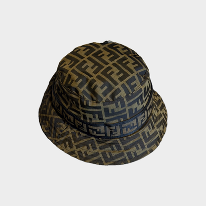 Fendi – Cappello a tesa corta con motivo FF