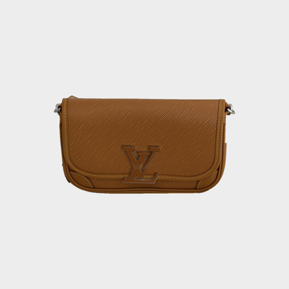 Louis Vuitton Buci – Borsa a tracolla in pelle Epi cognac